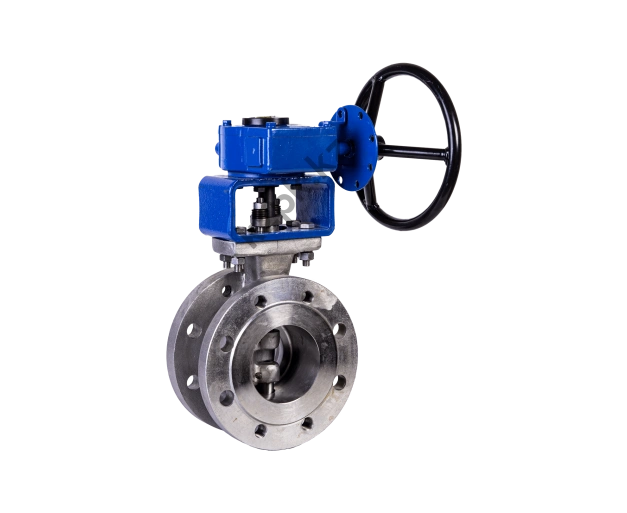 Фланцевый затвор MV UBH2 трехэксцентриковой конструкции